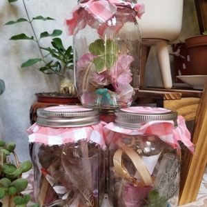 Magic Spellcasting Jar (1) - Witchy Magic Jar w Trinkets Handmade